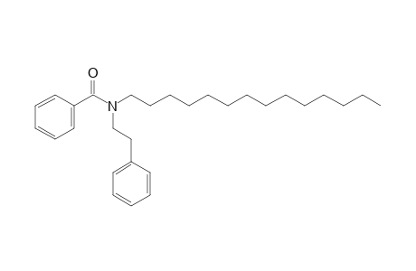 Benzamide, N-(2-phenylethyl)-N-tetradecyl-