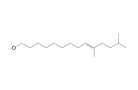 (E)-10,13-dimethyl-9-tetradecen-1-ol