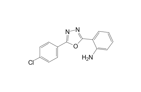 2-(o-aminophenyl)-5-(p-chlorophenyl)-1,3,4-oxadiazole
