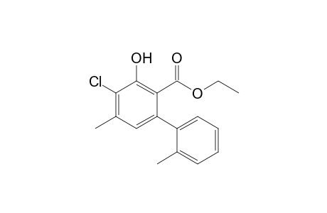 Ethyl 4-chloro-3-hydroxy-2',5-dimethyl-[,1,1']biphenyl-2-carboxylate