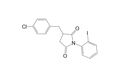 3-(4-Chlorobenzyl)-1-(2-iodophenyl)-2,5-pyrrolidinedione