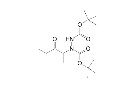 Di(tert-butyl) 1-(1-methyl-2-oxobutyl)-1,2-hydrazinedicarboxylate