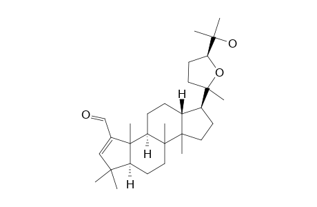 DESOXYSILVAGLIN-B;20R,24S-EPOXY-25-HYDROXY-2-OXO-1-(2->3)-ABEO-1-ALPHA(H)-DAMMAR-1(3)-ENE