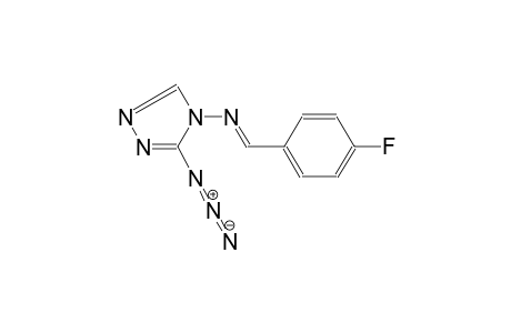 4H-1,2,4-triazol-4-amine, 3-azido-N-[(E)-(4-fluorophenyl)methylidene]-