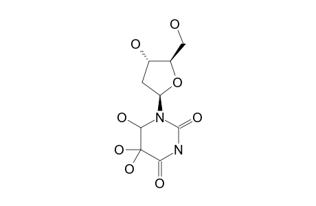 1-(2-DEOXY-BETA-D-ERYTHRO-PENTOFURANOSYL)-ISODIALURIC_ACID;MAJOR_ISOMER