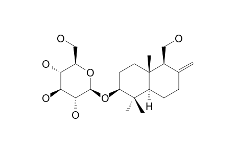 3-[BETA],11-DIHYDROXY-DRIM-8(12)-EN-3-O-[BETA]-D-GLUCOPYRANOSIDE