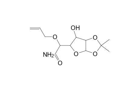 2-Allyloxy-2-(6-hydroxy-2,2-dimethyltetrahydrofuro[2,3-d][1,3]dioxol-5-yl)acetamide