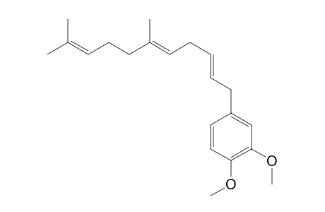 4-[(2E,5E)-6,10-Dimethylundeca-2,5,9-trienyl]-1,2-dimethoxybenzene