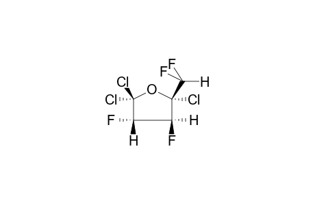 2-DIFLUOROMETHYL-2,5,5-TRICHLORO-3,4-DIFLUOROOXOLANE (ISOMER 1)