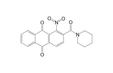 1-Nitro-2-(piperidine-1-carbonyl)-9,10-anthraquinone