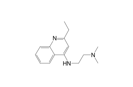 N-[2-(Dimethylamino)ethyl]-2-ethylquinoline-4-amine