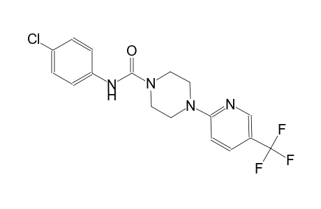 1-piperazinecarboxamide, N-(4-chlorophenyl)-4-[5-(trifluoromethyl)-2-pyridinyl]-