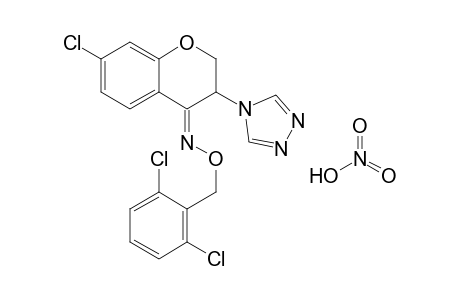 (Z)-7-Chloro-2,3-Dihydro-3-(4H-1,2,4-triazol-4-yl)-4H-1-benzopyran-4-one O-(2,6-dichlorophenylmethyl)oxime nitrate