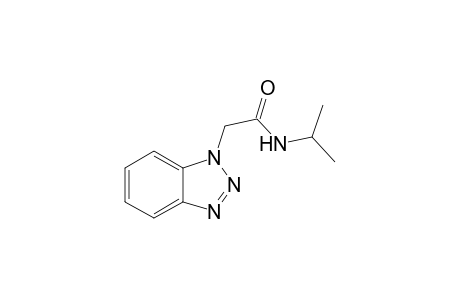 2-(1-benzotriazolyl)-N-propan-2-ylacetamide