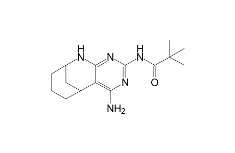 2-Pivaloylamino-4-amino-5,6,7,8,9,10-hexahydro-5,9-methanopyrimido[4,5-b]azocine