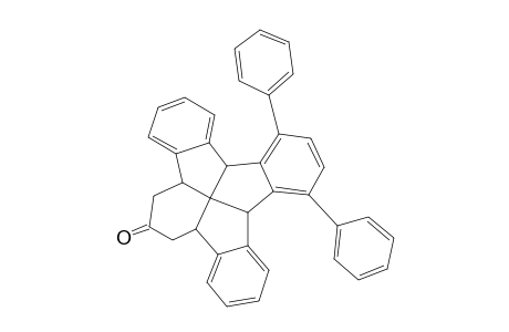 12,15-Diphenyl-4b,5,7,7a,11b,15b-hexahydro-6H-dibenzo[2,3:4,5]pentaleno[1,6-jk]fluoren-6-one