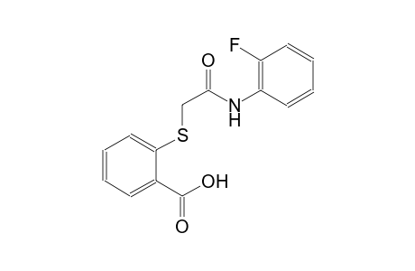 benzoic acid, 2-[[2-[(2-fluorophenyl)amino]-2-oxoethyl]thio]-