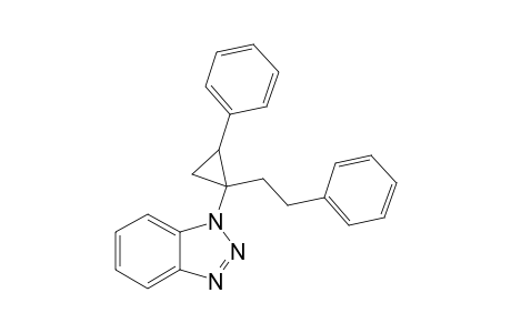 1-(BENZOTRIAZOL-1-YL)-1-(2-PHENYLETHYL)-2-PHENYLCYCLOPROPANE