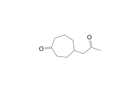 Cycloheptanone, 4-(2-oxopropyl)-