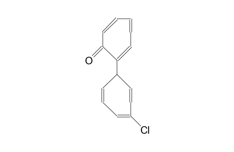 2-(4-Chloro-2,4,6-cycloheptatrienyl)-tropone