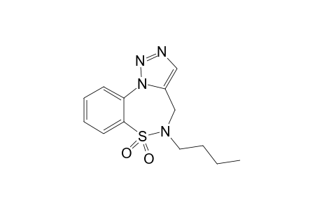 5-Butyl-4,5-dihydrobenzo[f][1,2,3]triazolo[5,1-d][1,2,5]thiadiazepine-1,1-dioxide