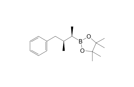 2-[(1R,2S)-1,2-dimethyl-3-phenyl-propyl]-4,4,5,5-tetramethyl-1,3,2-dioxaborolane