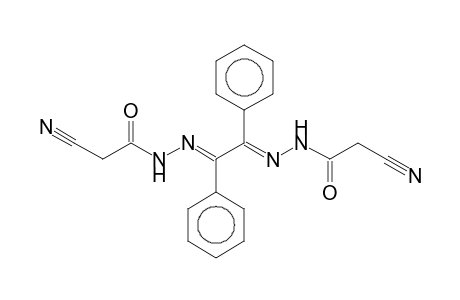 1,1'-(1,2-Diphenyl-1,2-ethanediylidene)bis(cyanoacetohydrazide)
