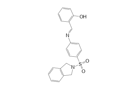 2-([4-(1,3-Dihydro-isoindole-2-sulfonyl)-phenylimino]-methyl)-phenol