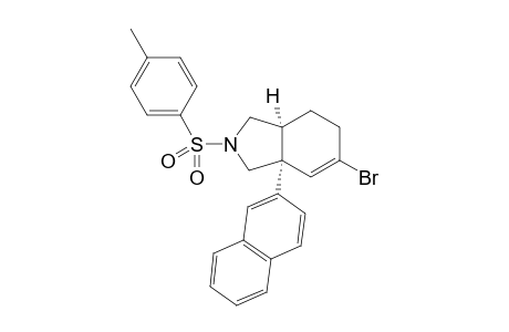 (3aS,7aS)-6-Bromo-7a-(naphthalen-2-yl)-2-tosyl-2,3,3a,4,5,7a-hexahydro-1H-isoindole