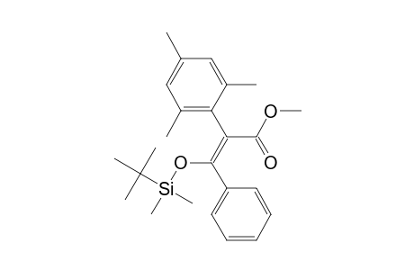 (E)-3-[tert-butyl(dimethyl)silyl]oxy-2-mesityl-3-phenyl-acrylic acid methyl ester