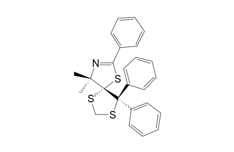 CIS-1,1,3,3,10-PENTAMETHYL-8,10-DIPHENYL-5,7,12-TRITHIA-9-AZADISPIRO-[3.1.4.2]-DODEC-8-EN-2-ONE