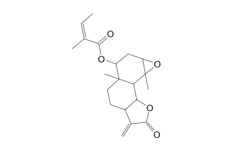 2-Butenoic acid, 2-methyl-, dodecahydro-3a,8c-dimethyl-6-methylene-7-oxooxireno[7,8]naphtho[1,2-b]furan-3-yl ester, [1ar-[1a.alpha.,3.beta.(Z),3a.alpha.,5a.beta.,8a.alpha.,8b.beta.,8c.alpha.]]-