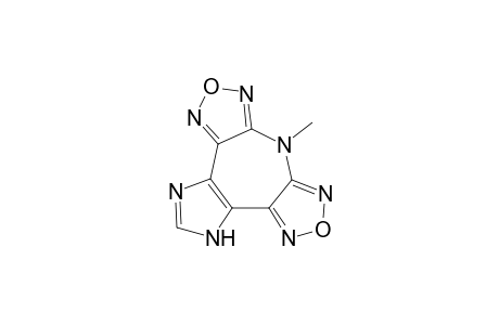 7-Methyl-1H,7H-imidazo[4,5-d]bisfurazano[3,4-b:3',4'-f]azepine