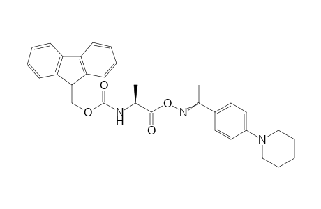 [1-[4-(1-piperidyl)phenyl]ethylideneamino] (2S)-2-(9H-fluoren-9-ylmethoxycarbonylamino)propanoate