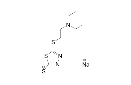 NATRIUM-5-DIETHYLAMINOETHYLTHIO-1,3,4-THIADIAZOLE-2-SULFIDE