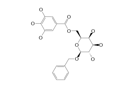 BENZYL-6'-O-GALLOYL-BETA-D-GLUCOPYRANOSIDE