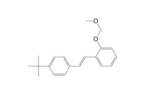 1-[(E)-2-(4-tert-Butylphenyl)ethenyl]-2-(methoxymethoxy)benzene