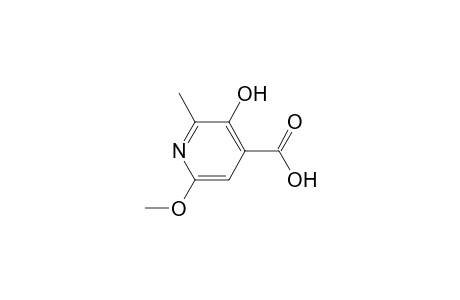 4-Pyridinecarboxylic acid, 3-hydroxy-6-methoxy-2-methyl-