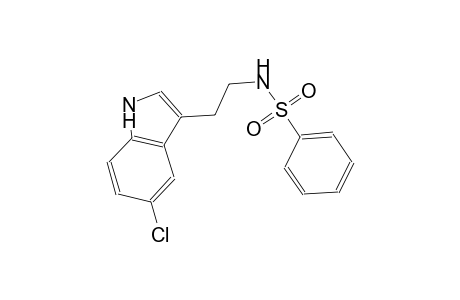 N-[2-(5-chloro-1H-indol-3-yl)ethyl]benzenesulfonamide