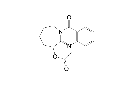 6-Acetoxy-7,8,9,10-tetrahydroazepino[2,1-b]quinazolin-12(6H)-one