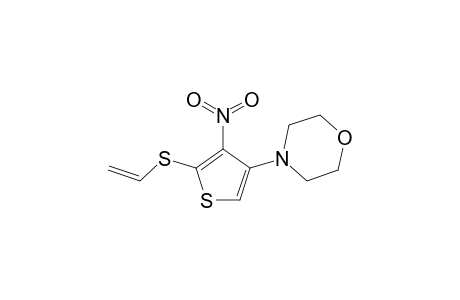 4-[4-Nitro-5-(vinylsulfanyl)-3-thienyl]morpholine