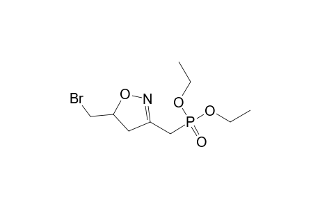 Phosphonic acid, [[5-(bromomethyl)-4,5-dihydro-3-isoxazolyl]methyl]-, diethyl ester