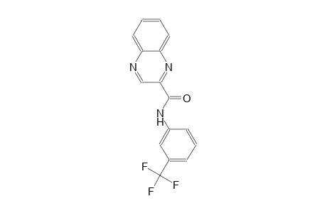 N-[3-(trifluoromethyl)phenyl]-2-quinoxalinecarboxamide