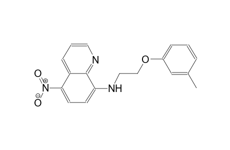 8-quinolinamine, N-[2-(3-methylphenoxy)ethyl]-5-nitro-