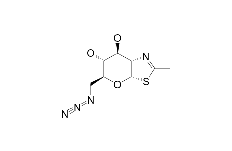 6-AZIDO-1,2-DIDEOXY-2'-METHYL-ALPHA-D-GLUCOPYRANO-[2,1-D]-DELTA-2'-THIAZOLINE