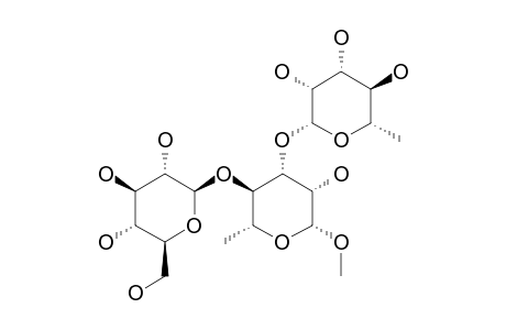 ALPHA-L-RHA-(1->3)-BETA-D-GLC-(1->4)-ALPHA-L-RHA-OME