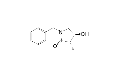 (3S,4S)-1-Benzyl-4-hydroxy-3-methyl-2-pyrrolidinone