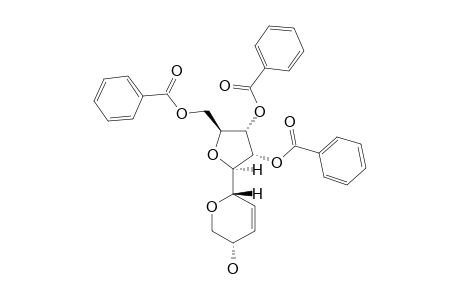 (3S)-3-HYDROXY-(6S)-6-(2,3,5-TRI-O-BENZOYL-BETA-D-RIBOFURANOSYL)-2,3-DIHYDRO-6H-PYRAN