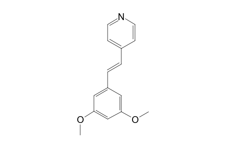 (E)-4-(3,5-Dimethoxystyryl)pyridine