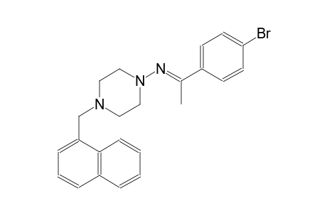 1-piperazinamine, N-[(E)-1-(4-bromophenyl)ethylidene]-4-(1-naphthalenylmethyl)-